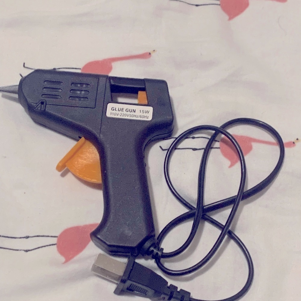 Black and Orange Glue Gun